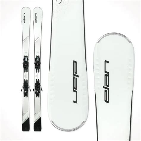 Unleash Your Skiing Potential with Elan's Magical Snow White Skis